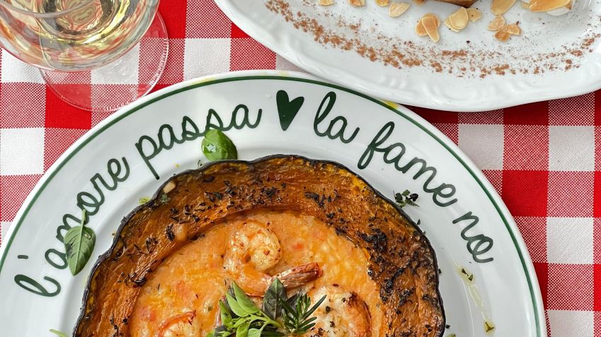Cucina Trattoria oferecerá menu de Dia das Mães com prato principal, sobremesa e taça de vinho da casa por R$ 99 • Divulgação